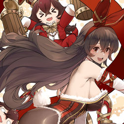 This is a pixiv picture whose title is Bunny girl.