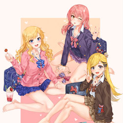 This is a pixiv picture whose title is Gossip Club.