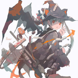 This is a pixiv picture whose title is trick!.