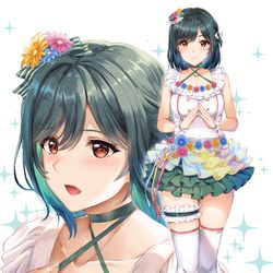 This is a pixiv picture whose title is Love U 栞子.