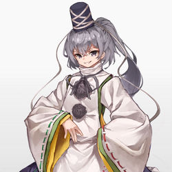 This is a pixiv picture whose title is 物部布都.