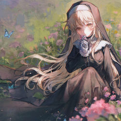 This is a pixiv picture whose title is ❀.