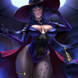 This is a pixiv picture whose title is Mona.