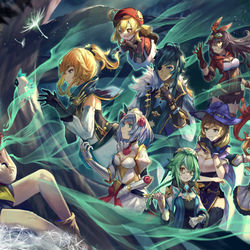 This is a pixiv picture whose title is 跨越时空之风.