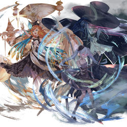 This is a pixiv picture whose title is SKEB.
