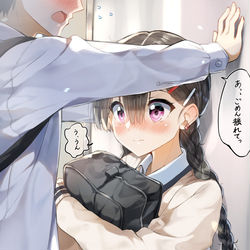 This is a pixiv picture whose title is ！？.