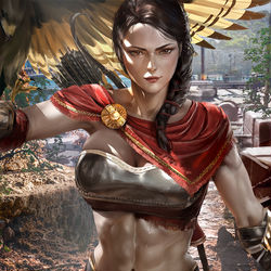 This is a pixiv picture whose title is Kassandra.