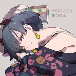 This is a pixiv picture whose title is halloween2020 - RUSOMI.