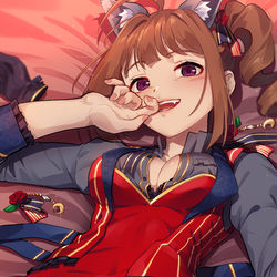 This is a pixiv picture whose title is ハングリー♡ウルフ.