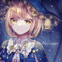 This is a pixiv picture whose title is 星葬.