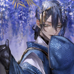 This is a pixiv picture whose title is 無題.