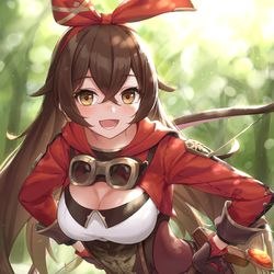 This is a pixiv picture whose title is アンバー.