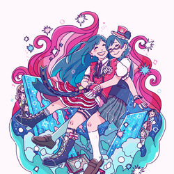 This is a pixiv picture whose title is 優木せつ菜はここにいます.