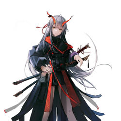 This is a pixiv picture whose title is 一些思维.