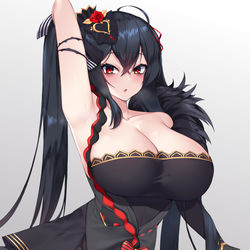 This is a pixiv picture whose title is 大鳳(μ兵装).