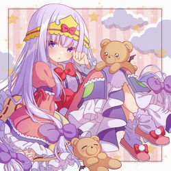 This is a pixiv picture whose title is おねむひめ.