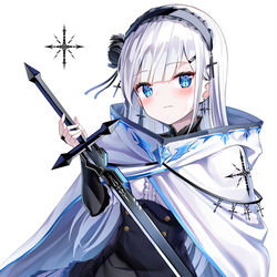 This is a pixiv picture whose title is †.