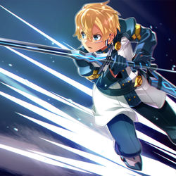 This is a pixiv picture whose title is もしもユージオが「オーディナル・スケール」に参戦していたら.