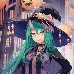 This is a pixiv picture whose title is 魔女ホシグマ.