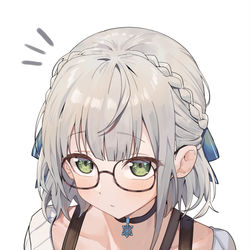 This is a pixiv picture whose title is 白銀ノエル.