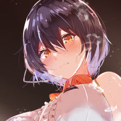 This is a pixiv picture whose title is μチモア.