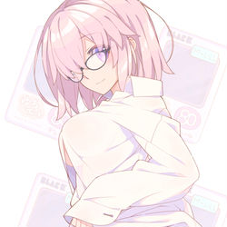 This is a pixiv picture whose title is マシュのタイツ.