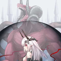 This is a pixiv picture whose title is 泥岩マドロック.