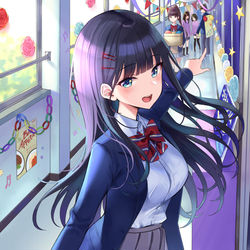 This is a pixiv picture whose title is 【お仕事告知】毒舌少女はあまのじゃく 2.