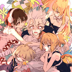 This is a pixiv picture whose title is 楽園計画.