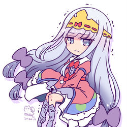 This is a pixiv picture whose title is すこしトイレに行きたい姫でした.