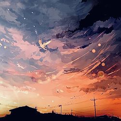 This is a pixiv picture whose title is 鮮烈.