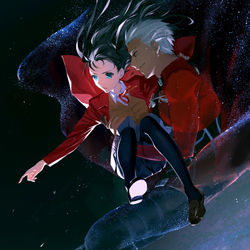 This is a pixiv picture whose title is サーヴァントの本懐.