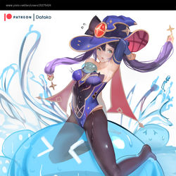 This is a pixiv picture whose title is Mona.