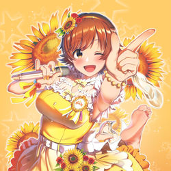 This is a pixiv picture whose title is サンライトオブフラワー未央.