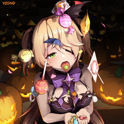 This is a pixiv picture whose title is 原神-Fischl.
