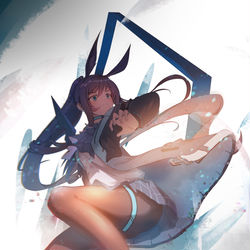 This is a pixiv picture whose title is 阿米娅.