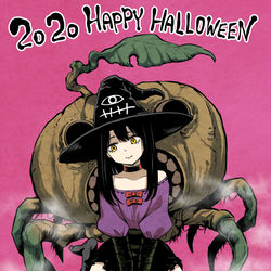 This is a pixiv picture whose title is HAPPY HALLOWEEN.