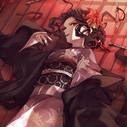 This is a pixiv picture whose title is 【鬼滅】ハロウィンイベント衣装②.