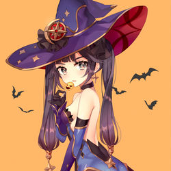 This is a pixiv picture whose title is Mona.