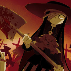 This is a pixiv picture whose title is ハロウィン2020.