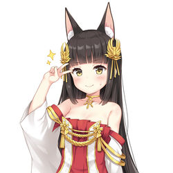 This is a pixiv picture whose title is 長門がドヤ顔してみた.