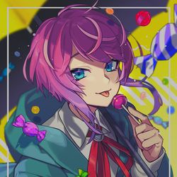 This is a pixiv picture whose title is 🍬.