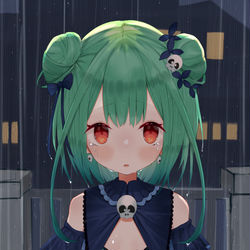 This is a pixiv picture whose title is 訪問.