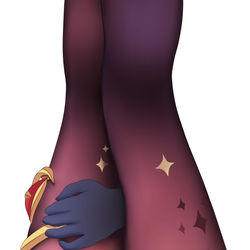 This is a pixiv picture whose title is *潮湿*莫娜.