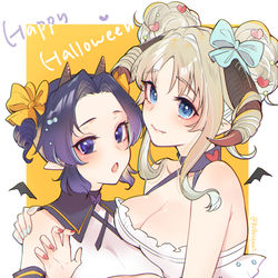 This is a pixiv picture whose title is ハーピーハロウィン.