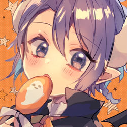 This is a pixiv picture whose title is クロハくんハロウィン.
