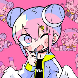 This is a pixiv picture whose title is 完全放棄宣言.