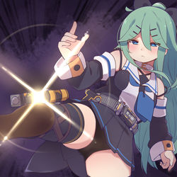 This is a pixiv picture whose title is 山風カイザちゃん.