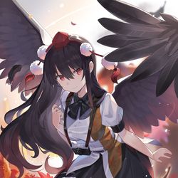This is a pixiv picture whose title is ロング文.