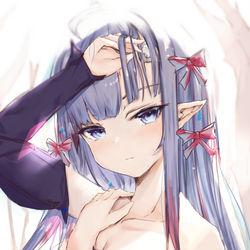 This is a pixiv picture whose title is 角.